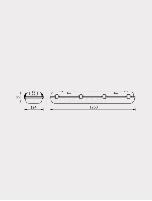 VSL Line Arctic 41-6000-840-Д схема размеры